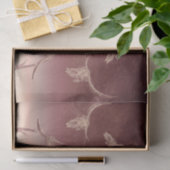 Western Brown Beige Rustikale Texturbulenz Seidenpapier (Geschenk)