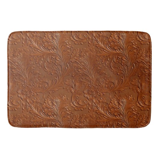 Western Brown Bohemisch Art Badematte (Vorderseite)
