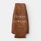 Western Brown Bohemisch Art Flaschenkühler (Vorderseite)