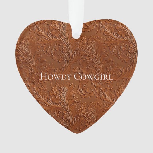 Western Brown Bohemisch Art Ornament (Vorderseite)