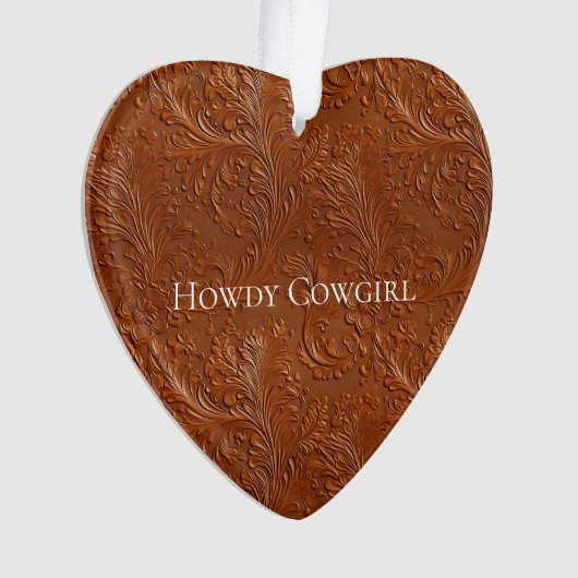 Western Brown Bohemisch Art Ornament (Vorderseite)