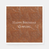 Western Brown Bohemisch Art Serviette (Vorderseite)