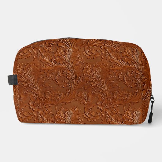 Western Brown Bohemisch Art Waschbeutel (Vorderseite)