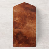 Western Brown Brown All In One Einladung (Außenbereich)