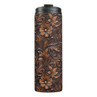 Western Brown Cowgirl Bohemisch Floral