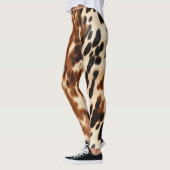 Western Brown Cowhide Leggings (Links)