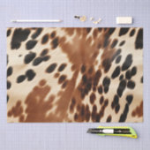 Western Brown Cowhide Seidenpapier (Handwerk)