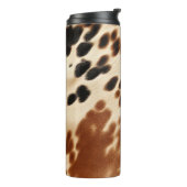 Western Brown Cowhide Thermosbecher (Nach links gedreht)