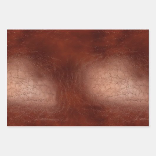 Western Brown Tan Bohemisch Art Geschenkpapier Set (Vorderseite 2)