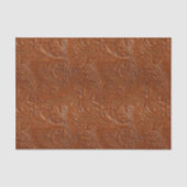 Western Brown Tan Bohemisch Art Seidenpapier (Vorderseite)
