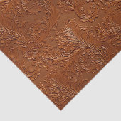 Western Brown Tan Bohemisch Art Seidenpapier (Ausschnitt)