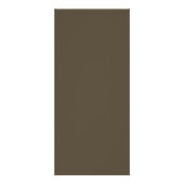 Western Brown Wedding Menu Rustikales Party Werbekarte (Hinten)