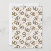 Western Brown Wild West Cowboy Rodeo Geburtstag Einladung (Rückseite)