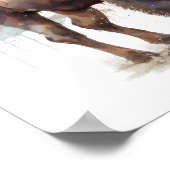 Western Buffalo Art Print Poster (Ecke)