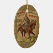 Western Buffalo Bill Wild West Keramikornament (Rechts)