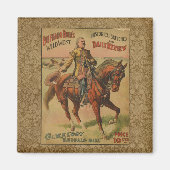 Western Buffalo Bill Wild West Magnet (Vorne)