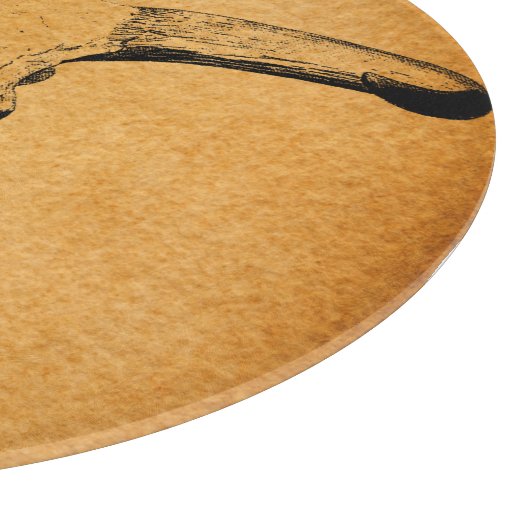 Western Bull Horns Schneidebrett (Ecke)