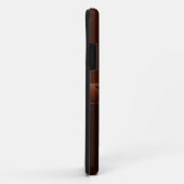 Western Bull Skull Brown Rustikales Land Case-Mate iPhone Hülle (Hinten/Rechts)