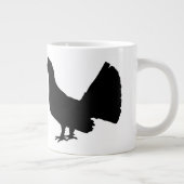Western capercaillie Jumbo-Tasse (Rechts)