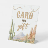 Western Cards and Gifts Sign Sockelschild (Vorderseite)