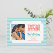 Western Carnival - Personal Foto Invite - BC Einladung (Stehend Vorderseite)