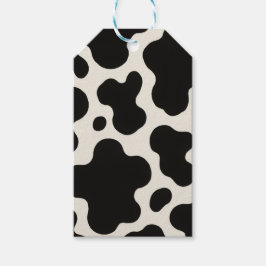 Western Charm Rodeo Saison Spaß Kuhdruck Geschenkanhänger
