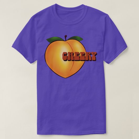 Western Cheeky Peach TShirt (Design vorne)
