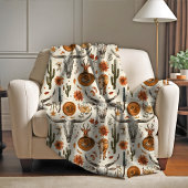 Western Chic Fleece Blanket