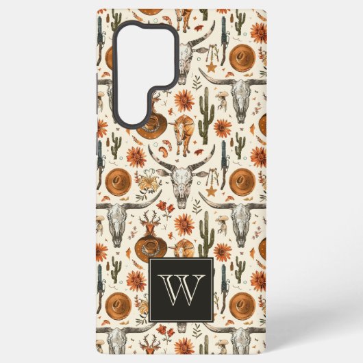 Western Chic Samsung Galaxy Hülle (Rückseite)