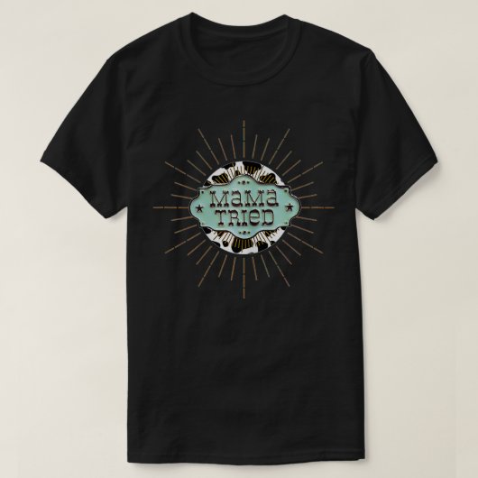 Western Chic Style T-Shirt (Design vorne)