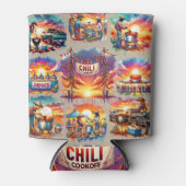 Western Chili Cookies Szenen 1 Dosenkühler (Vorderseite)