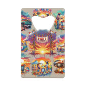 Western Chili Cookies Szenen 1 Geldbeutel Flaschenöffner (Vorderseite)