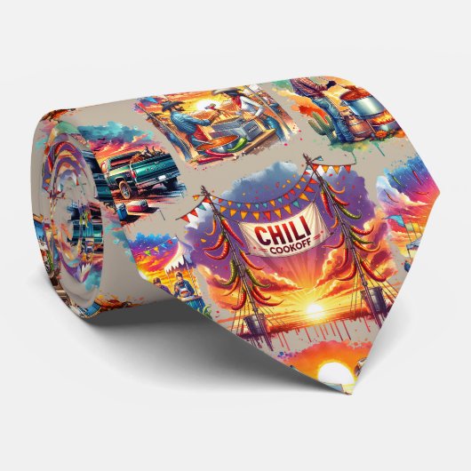 Western Chili Cookies Szenen 1 Krawatte (Gerollt)