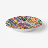 Western Chili Cookies Szenen 1 Pappteller (Gewinkelt)