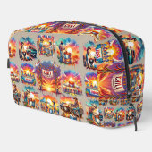 Western Chili Cookies Szenen 1 Waschbeutel (Rechte Ecke)