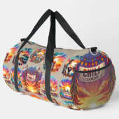 Western Chili Cookoff-Szenen 1 Benutzerdefiniert Duffle Bag (Rechte Ecke)