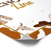 Western Chow Line-Signierung Poster (Ecke)