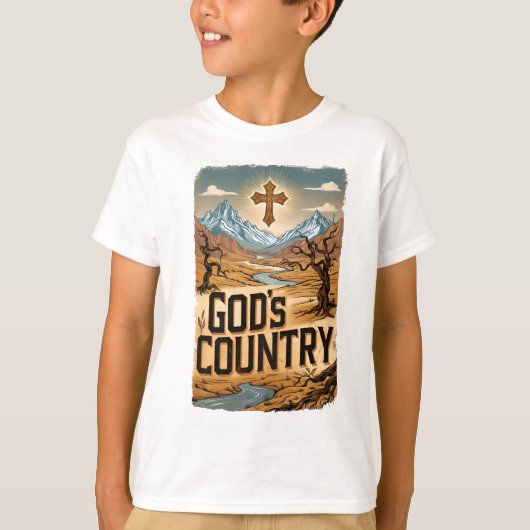 Western Christlich T-Shirt (Vorderseite)