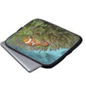 Western Clownfisch (Amphiprion ocellaris) Laptopschutzhülle (Vorne Knopf)