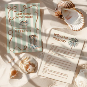 Western Coastal Bachelorette Einladung