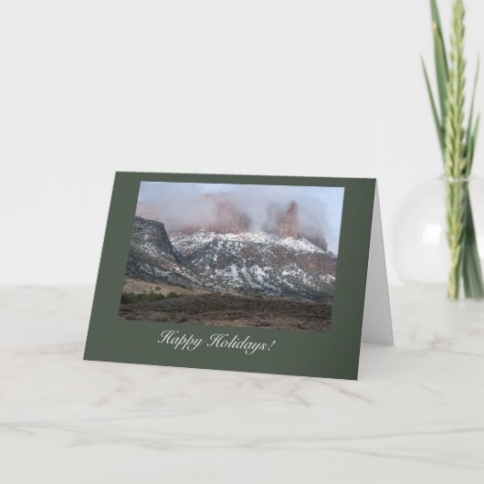 Western Colorado Holiday Card Vorlage (Vorderseite)