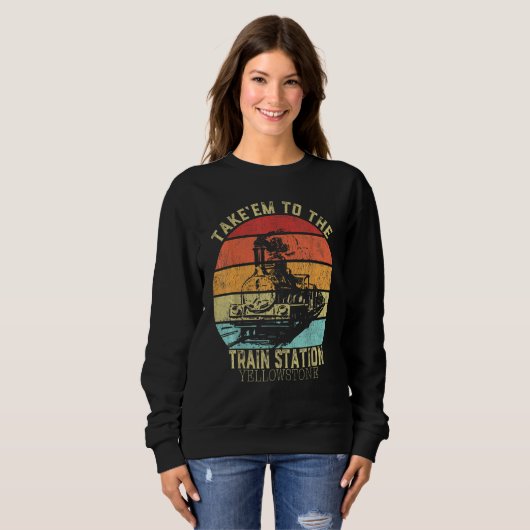 Western Coountry Yellowstone Sweatshirt (Vorne ganz)