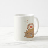 Western Country Cowboy Birthday Kaffeetasse (VorderseiteRechts)