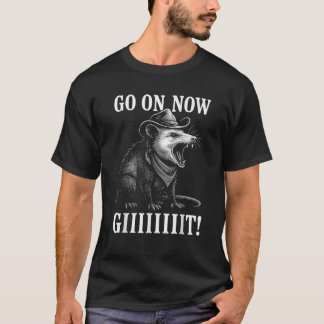 Western Country Cowboy Rodeo Jetzt Western fahren T-Shirt