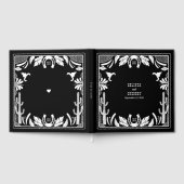 Western Country Cowboy Rustikale Hochzeit Gästebuch (Voll)