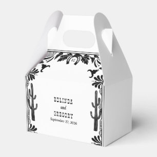 Western Country Cowboy Rustikale Hochzeit Willkomm Geschenkschachtel