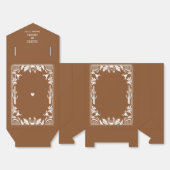 Western Country Cowboy Rustikale Hochzeit Willkomm Geschenkschachtel (Ungefaltet)