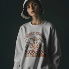 Western Country Cowgirl Funny Halloween Ghost Sweatshirt