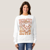 Western Country Ghost Howdy Cowboy Halloween Sweatshirt (Vorne ganz)
