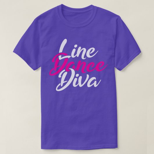 Western Country Line Tanz Diva Frauen Geschenklini T-Shirt (Design vorne)